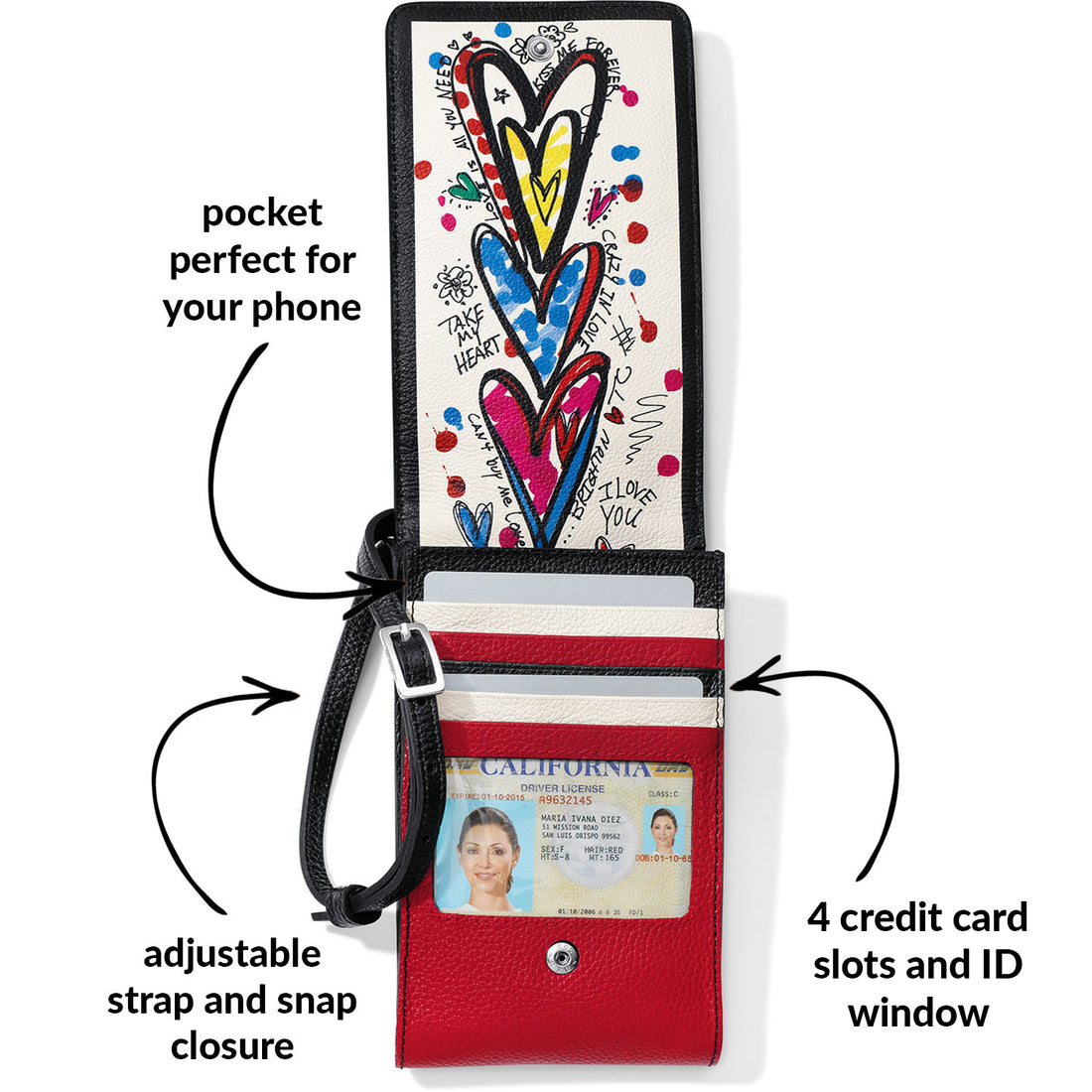 Brighton | The Art Of Love Phone Organizer
