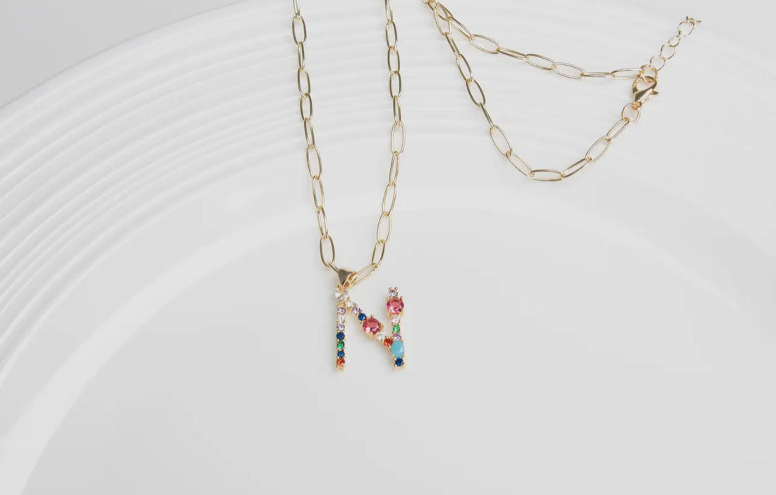 Initial Charm Necklace