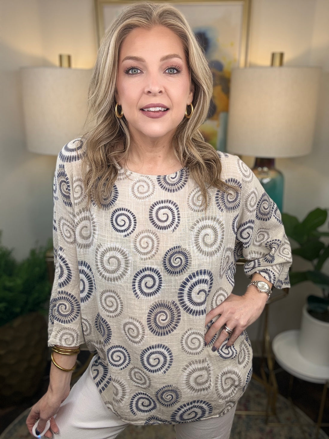 Spiral Sensation Top
