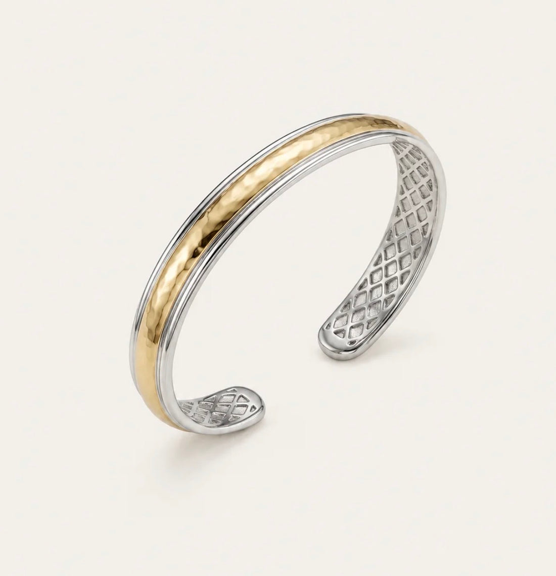 Natalie Wood | Golden Hour Cuff Bracelet-Gold/Silver