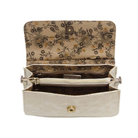 Joy Susan | Aria Ring Bag-Chrome