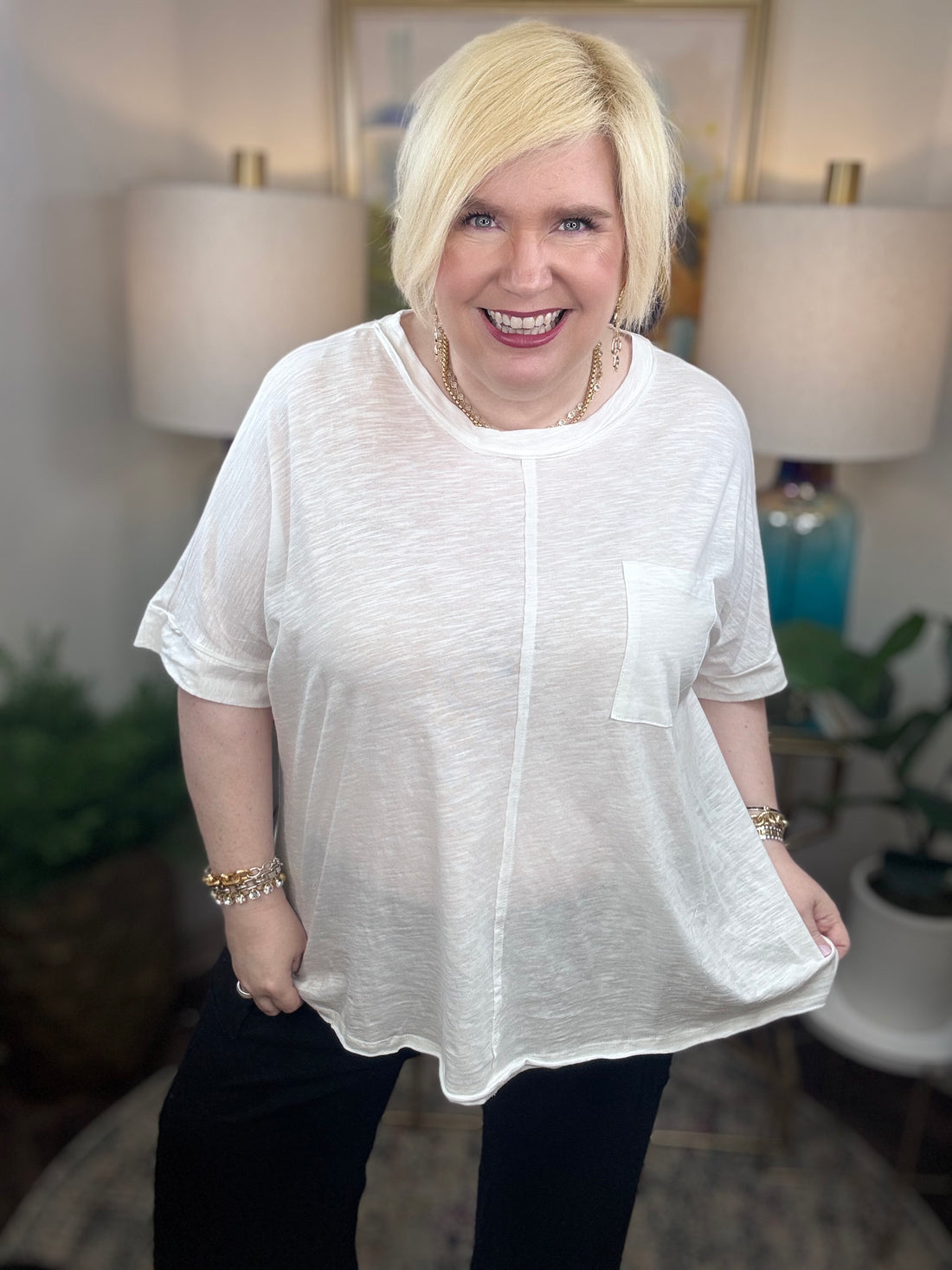 Wind In My Hair Top-S-3X: 4 Colors