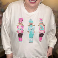 Mary Square Sweatshirt- Nutcracker