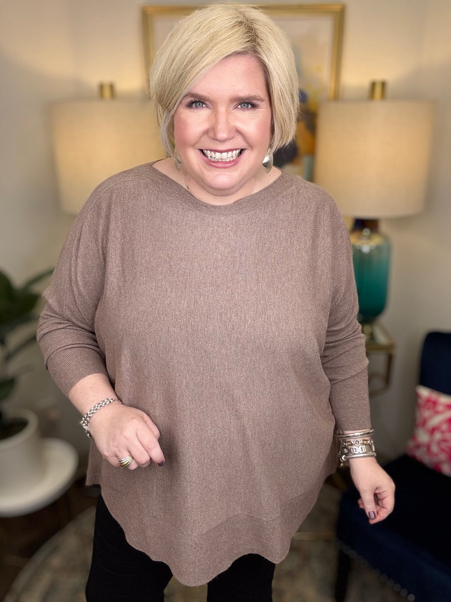 Around The Clock Curvy Top