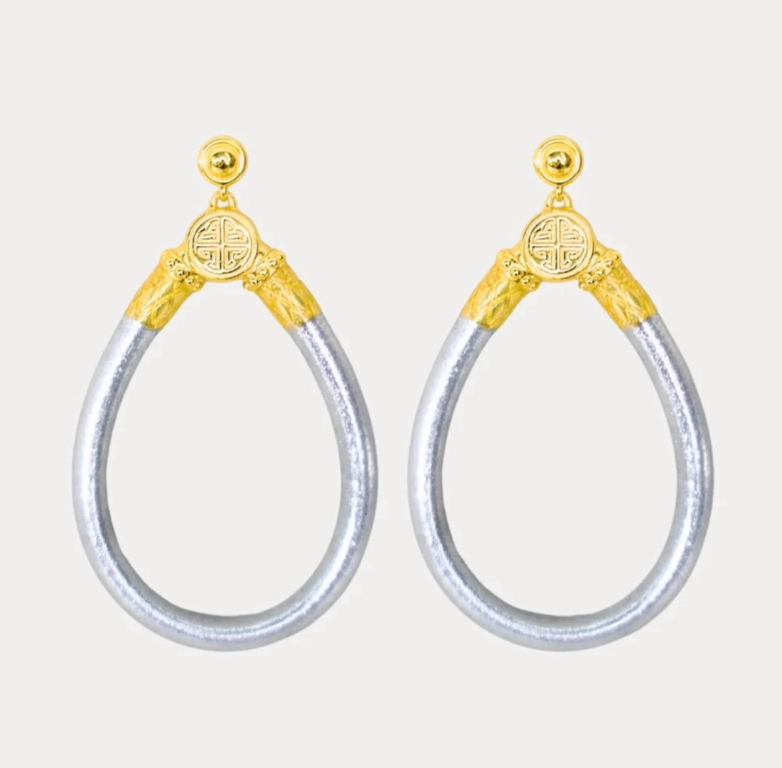 BuDhaGirl All Weather Earrings-Silver