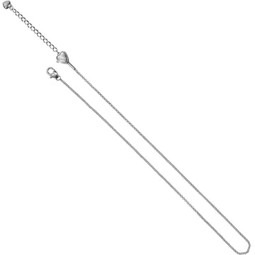 Brighton | Vivi Short Charm Necklace-Silver