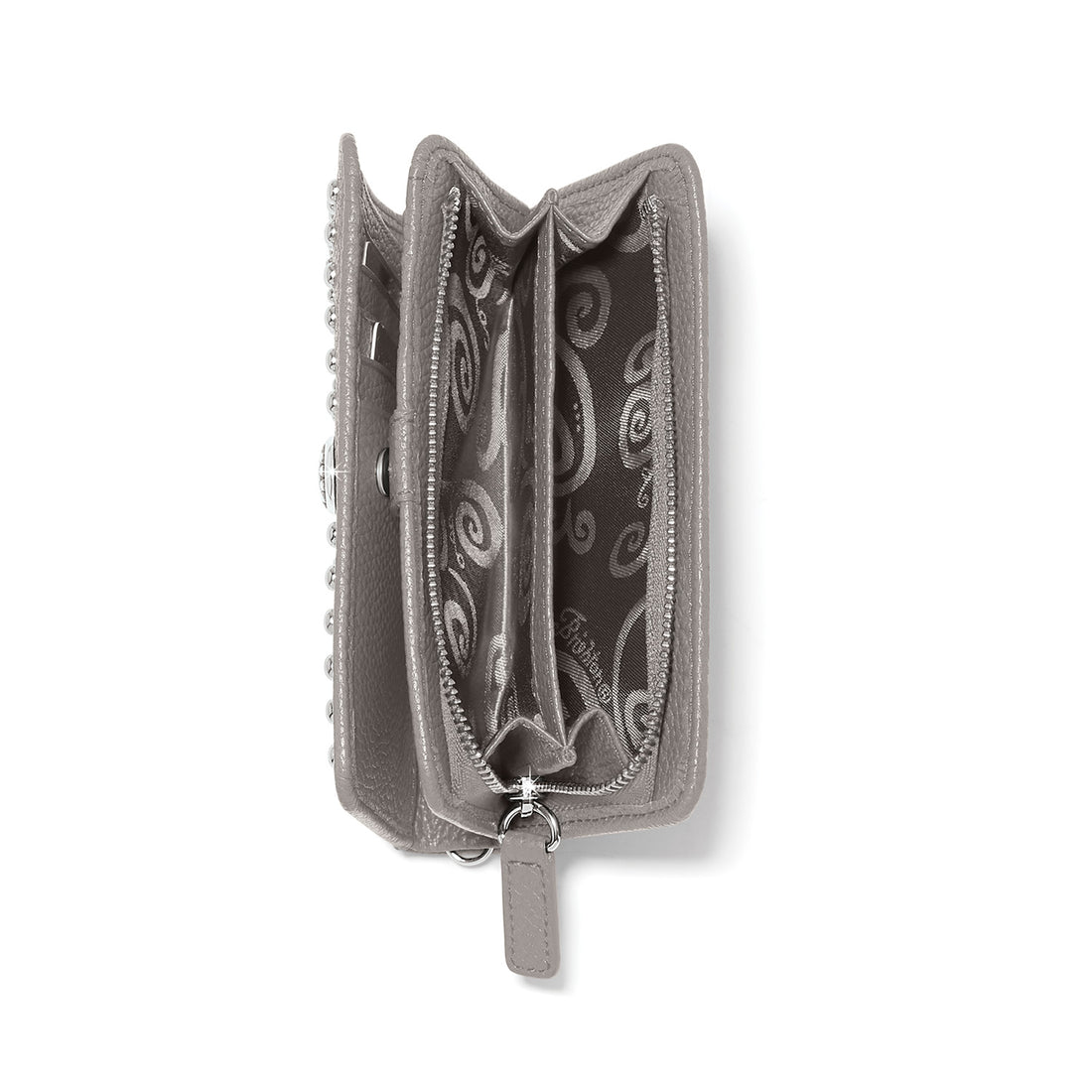 Brighton | Pretty Tough Medium Wallet-Titanium