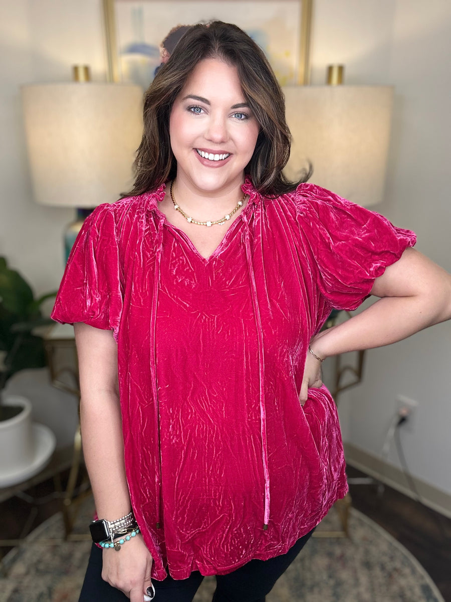 Calling All Bosses Curvy Top