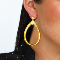BuDhaGirl All Weather Earrings-Gold
