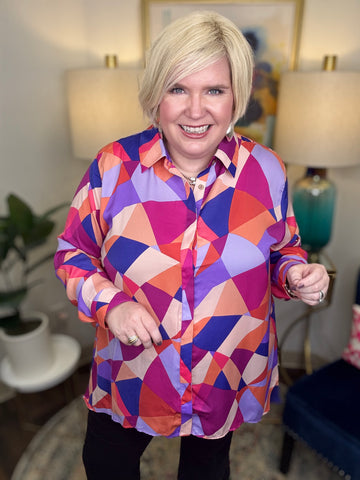 Stuck In Your Ways Curvy Top