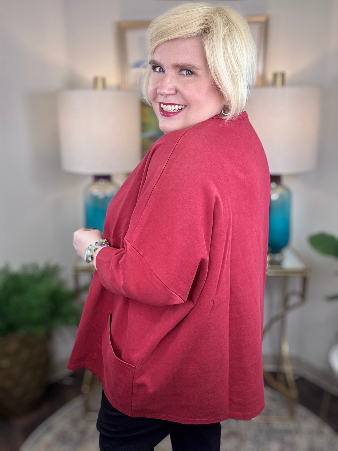 Cut Loose | Asked And Answered Curvy Tunic