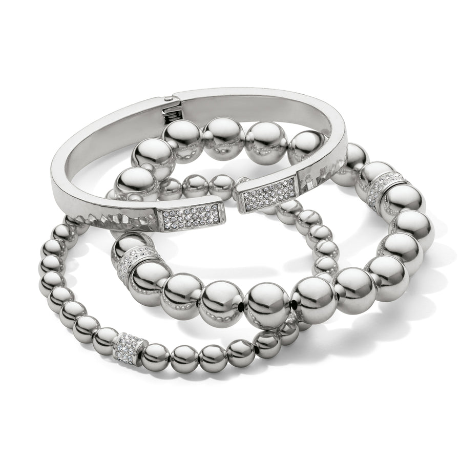 Brighton | Meridian Stretch Bracelet-Silver