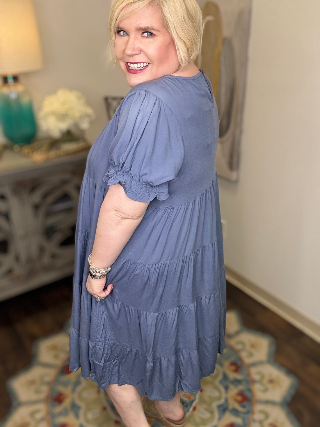 So Much To Offer Curvy Dress
