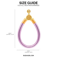 BuDhaGirl | LILA ALL WEATHER EARRINGS