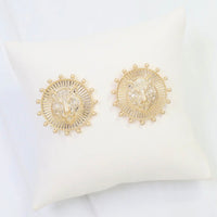 Caroline Hill | Carmen Coin Earring-Tiger