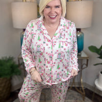 Mary Square Pajamas-Christmas Cottage