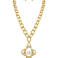Long Necklace with Pendant-2 Colors!
