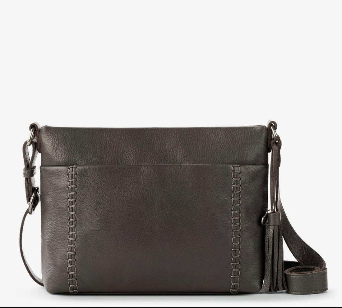 The Sak | Melrose Crossbody Leather-Slate