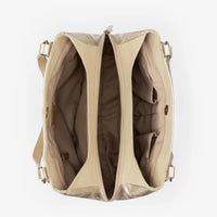 The Sak | Melrose Satchel Leather-Light Gold