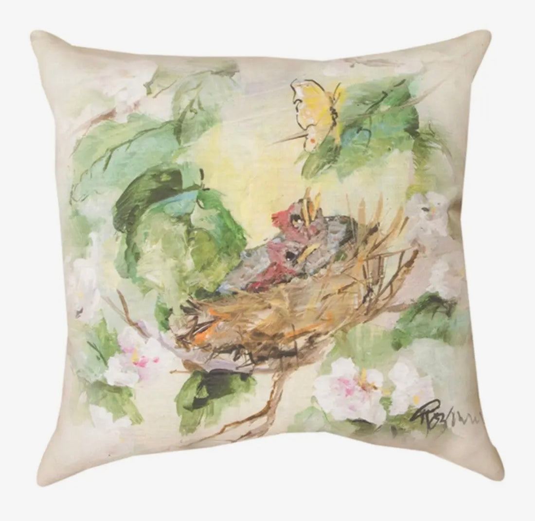 Cardinal Pillow
