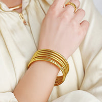 BuDhaGirl | AURA LUMINE ALL WEATHER BANGLES® (SET OF 6)