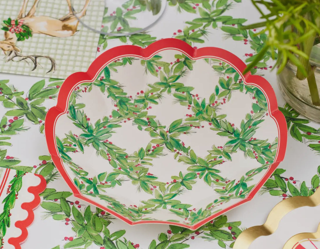 Sophistiplate Holly Berry Plate