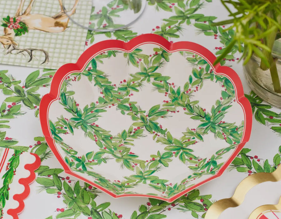 Sophistiplate Holly Berry Plate