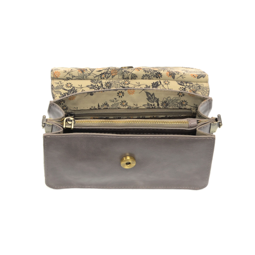 Joy Susan | Aria Ring Bag-Taupe Gray