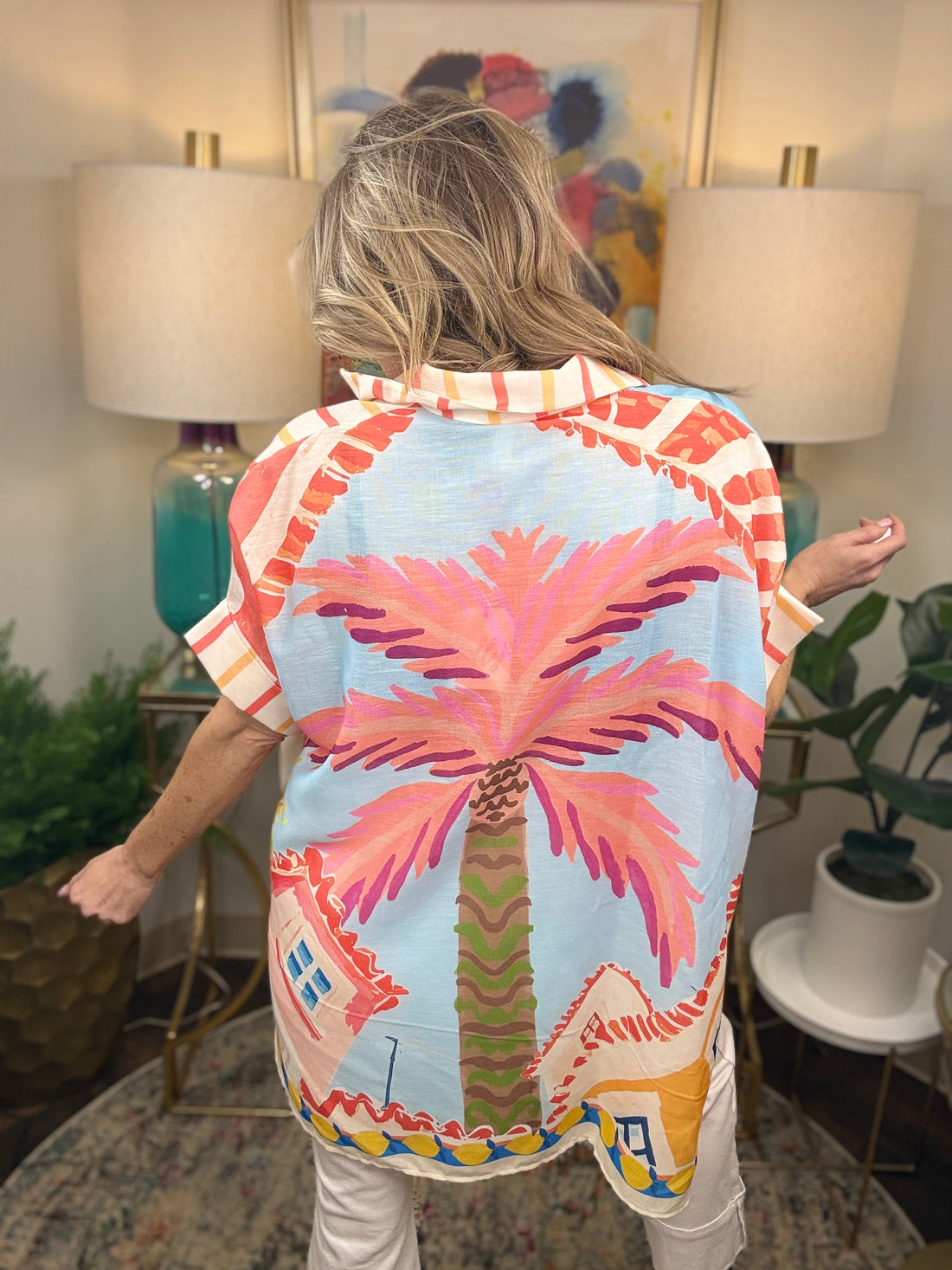 Fabulous Flamingo Top