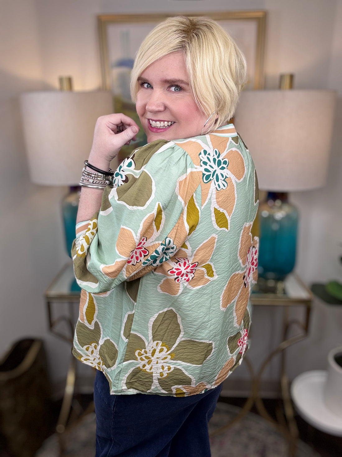 Flower Ridge Curvy Top