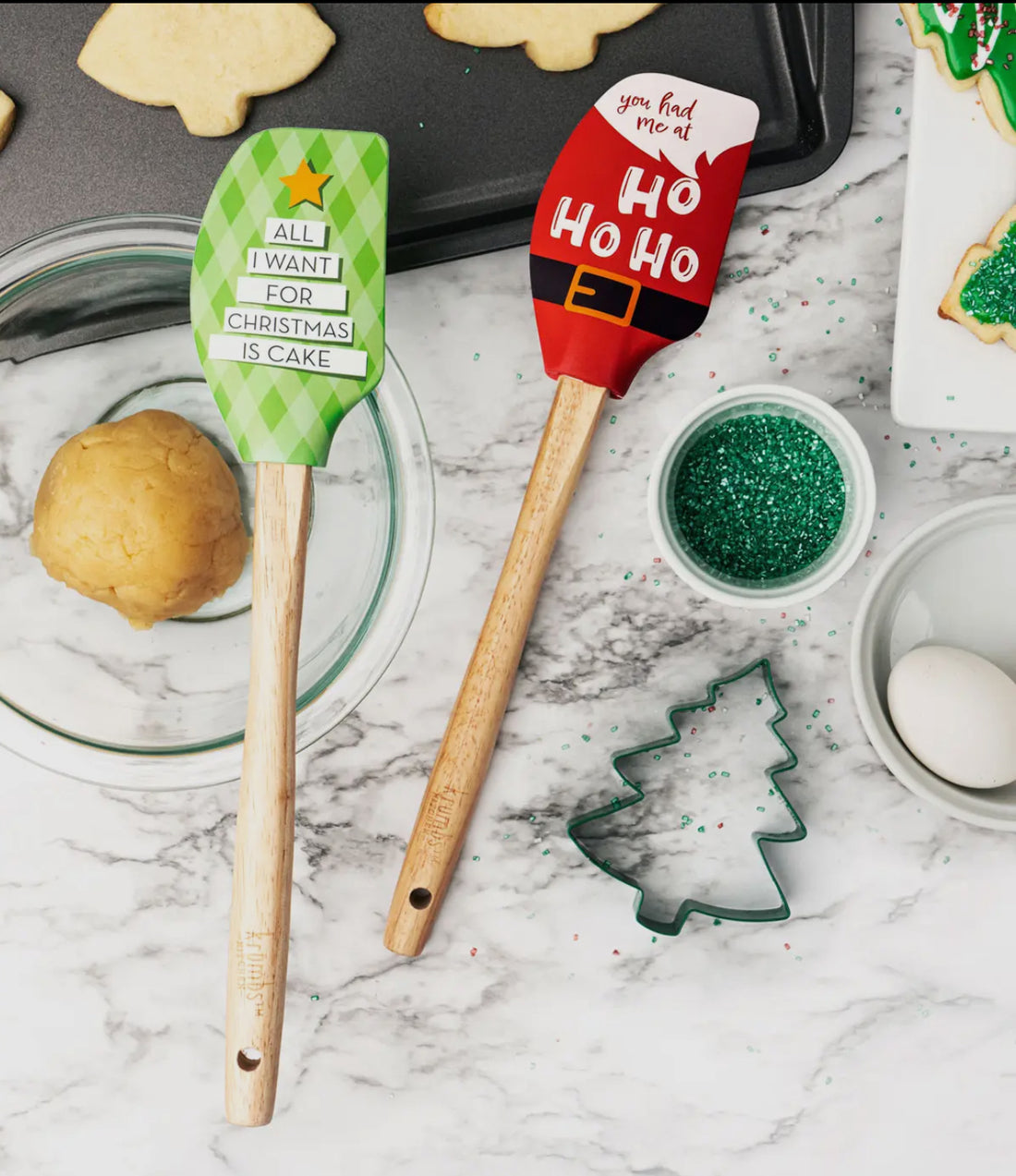 Christmas Spatula and Cookie Cutter