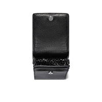 Brighton | Interlok Braid Phone Organizer-Black