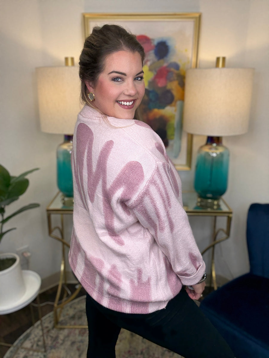 Graffiti Sweater-2 Colors!