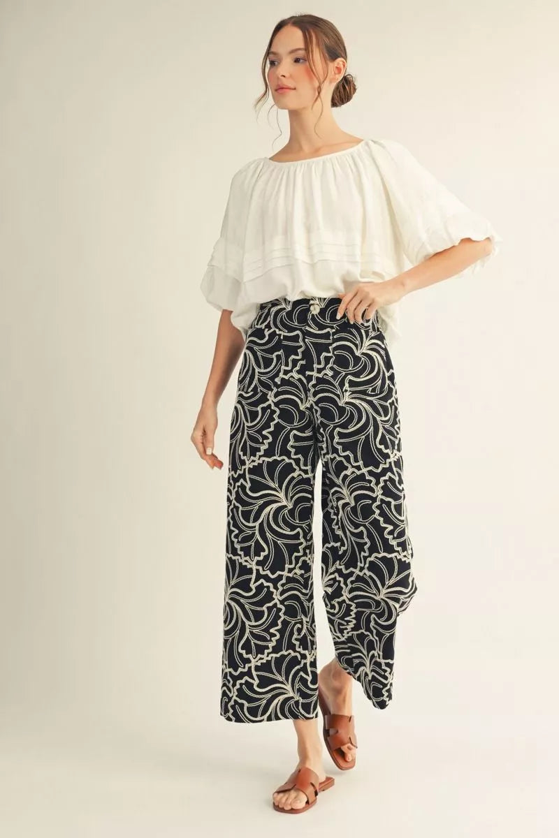 Remind Me Later Britches-Black