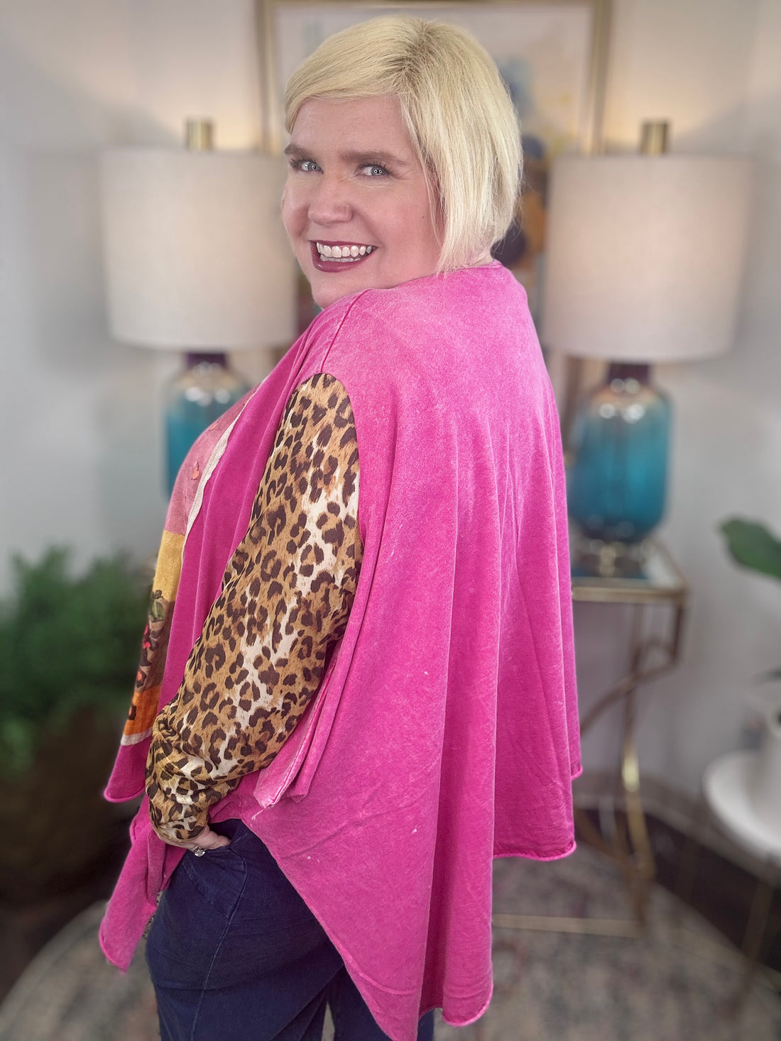 Lovely Frida Poncho Top