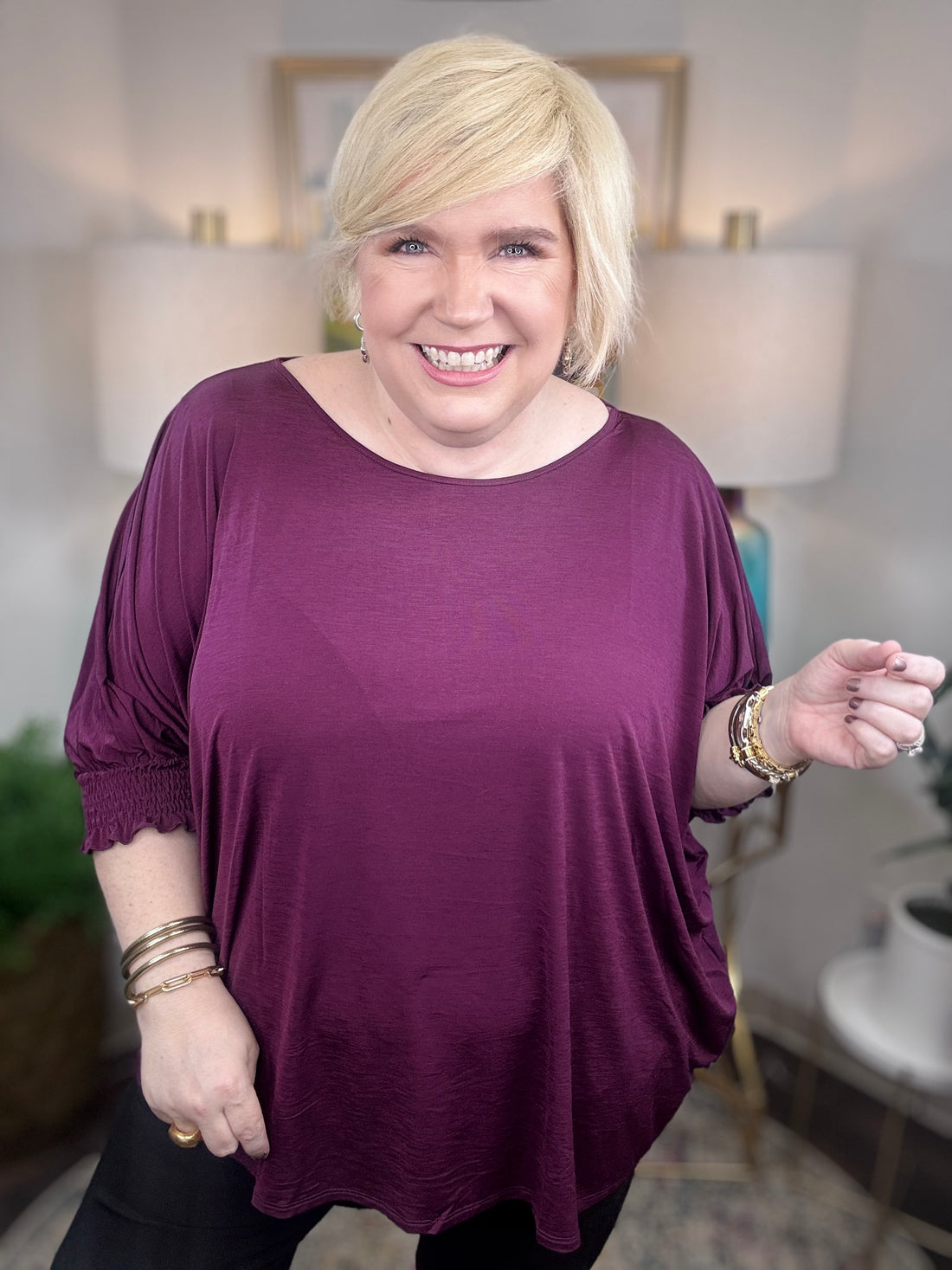 Back To The Start Curvy Top