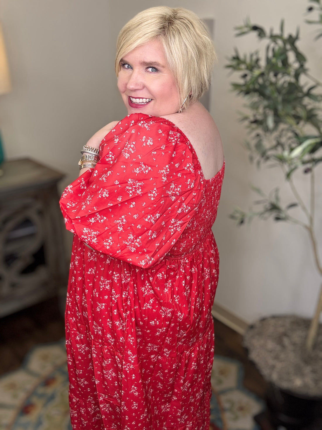 Sun Goes Down Curvy Dress