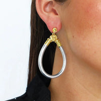 BuDhaGirl All Weather Earrings-Silver