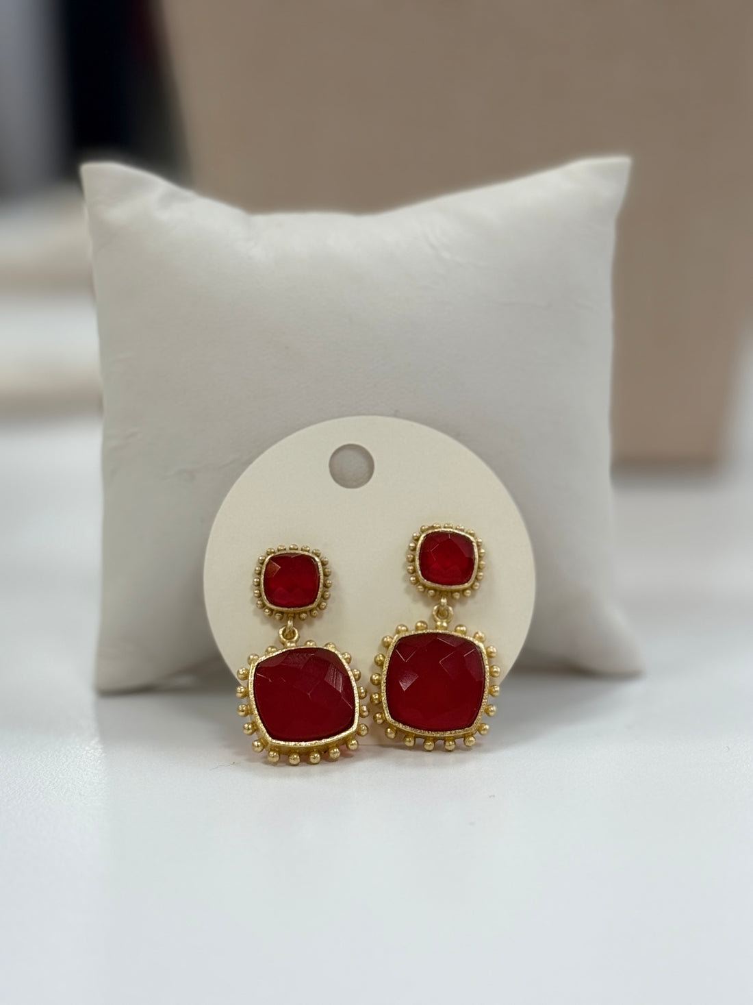 Crimson Dreams Earrings