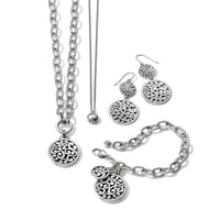 Brighton | Contempo Medallion Duo French Wire Earrings-Silver
