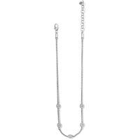Brighton | Meridian Petite Short Necklace-Silver