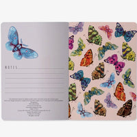 Notebook-Butterflies on Blue
