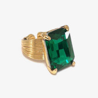 Rectangle Sparkle Ring