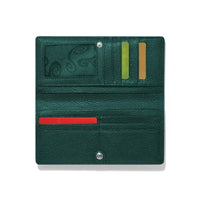 Brighton | Interlok Harmony Slim Folio-Jewel Green