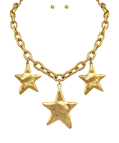 Multiple Star Necklace
