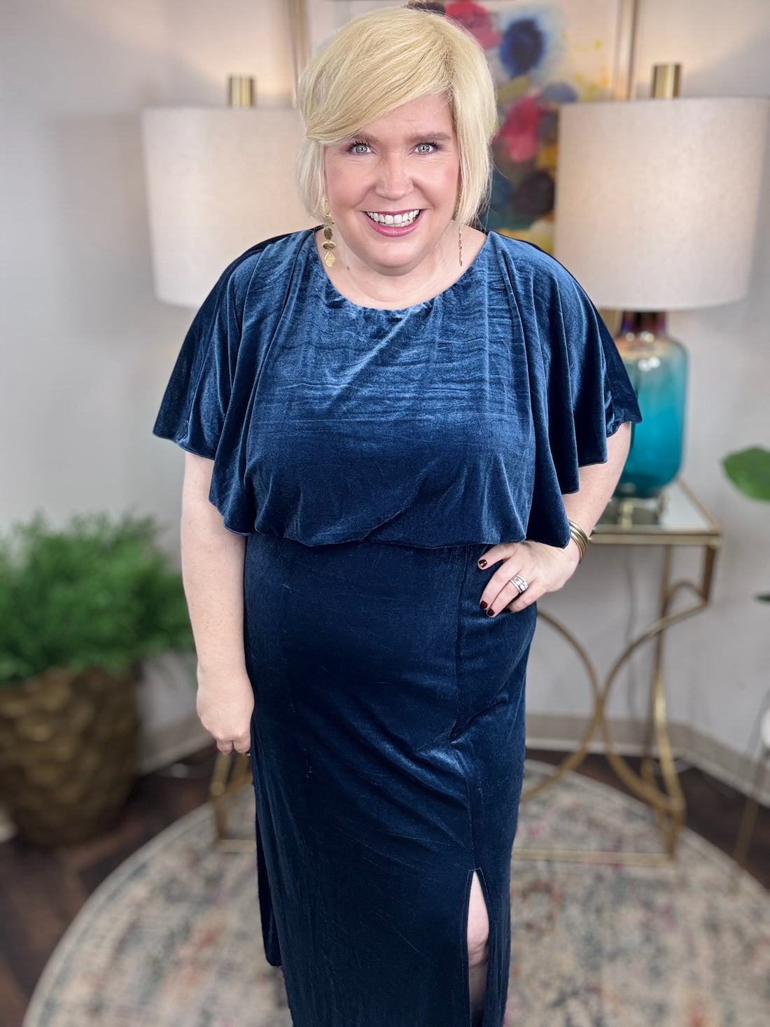 Grand Entrance Curvy Dress