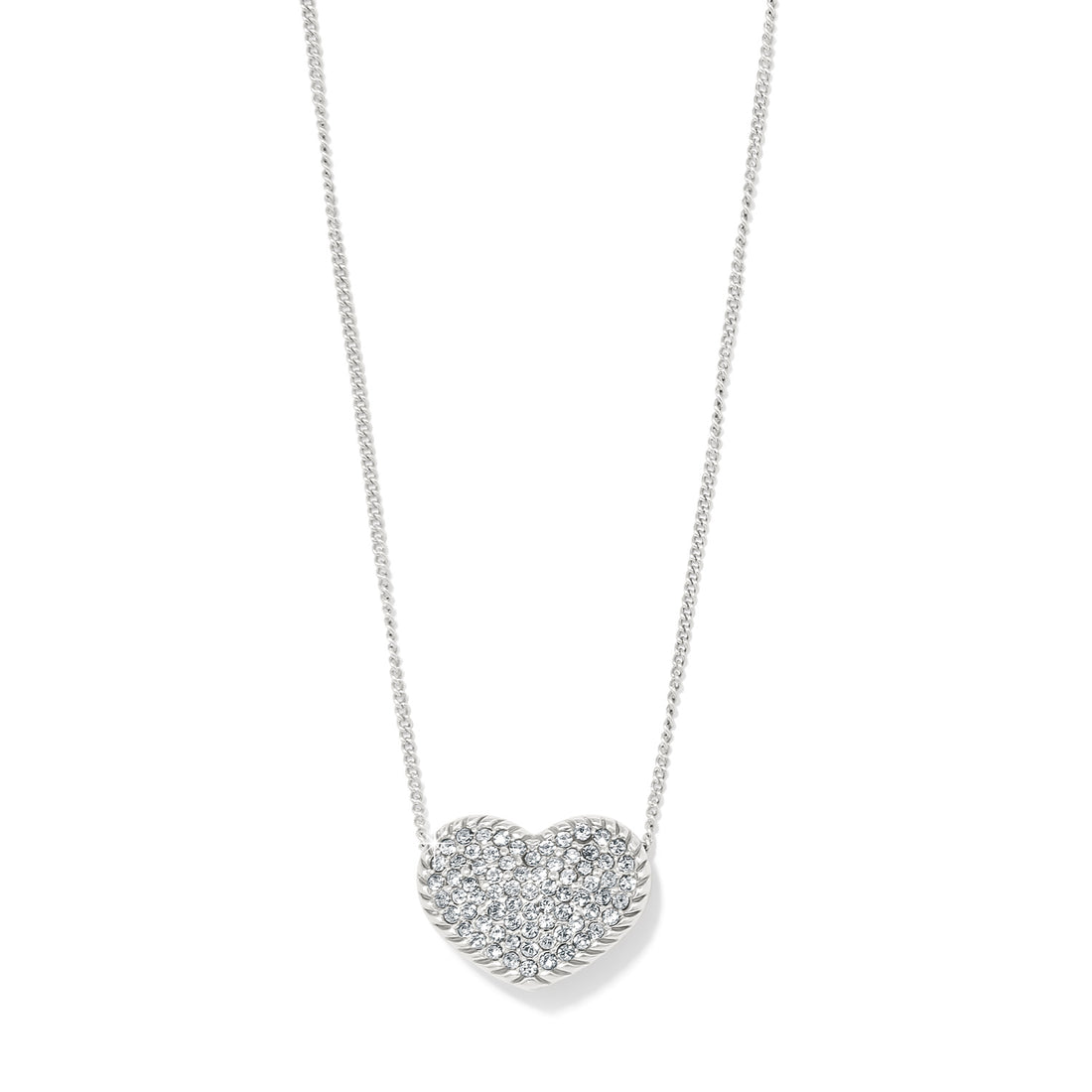 Brighton | Illumina Celeste Heart Bold Necklace-Silver