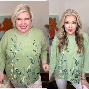 Green With Envy Top