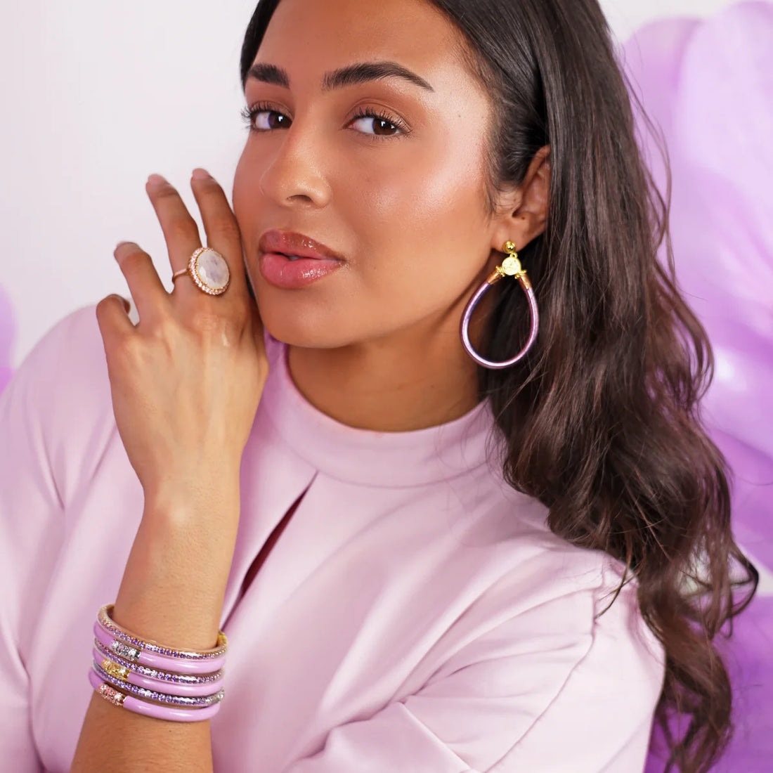 BuDhaGirl | LILA ALL WEATHER EARRINGS