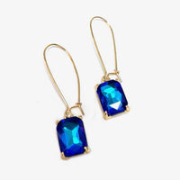 Rectangle Sparkle Earrings-6 Colors